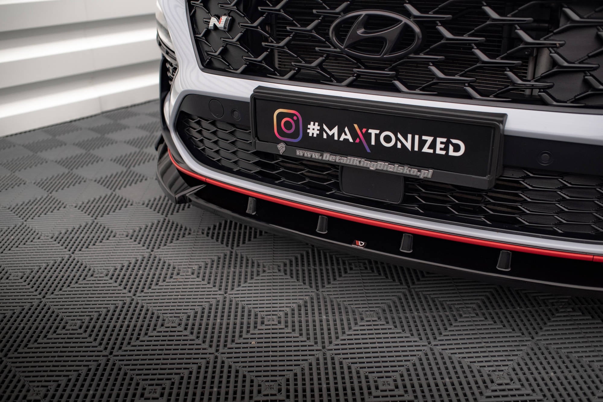 Front Splitter V.2 + Flaps Hyundai Kona N Mk1