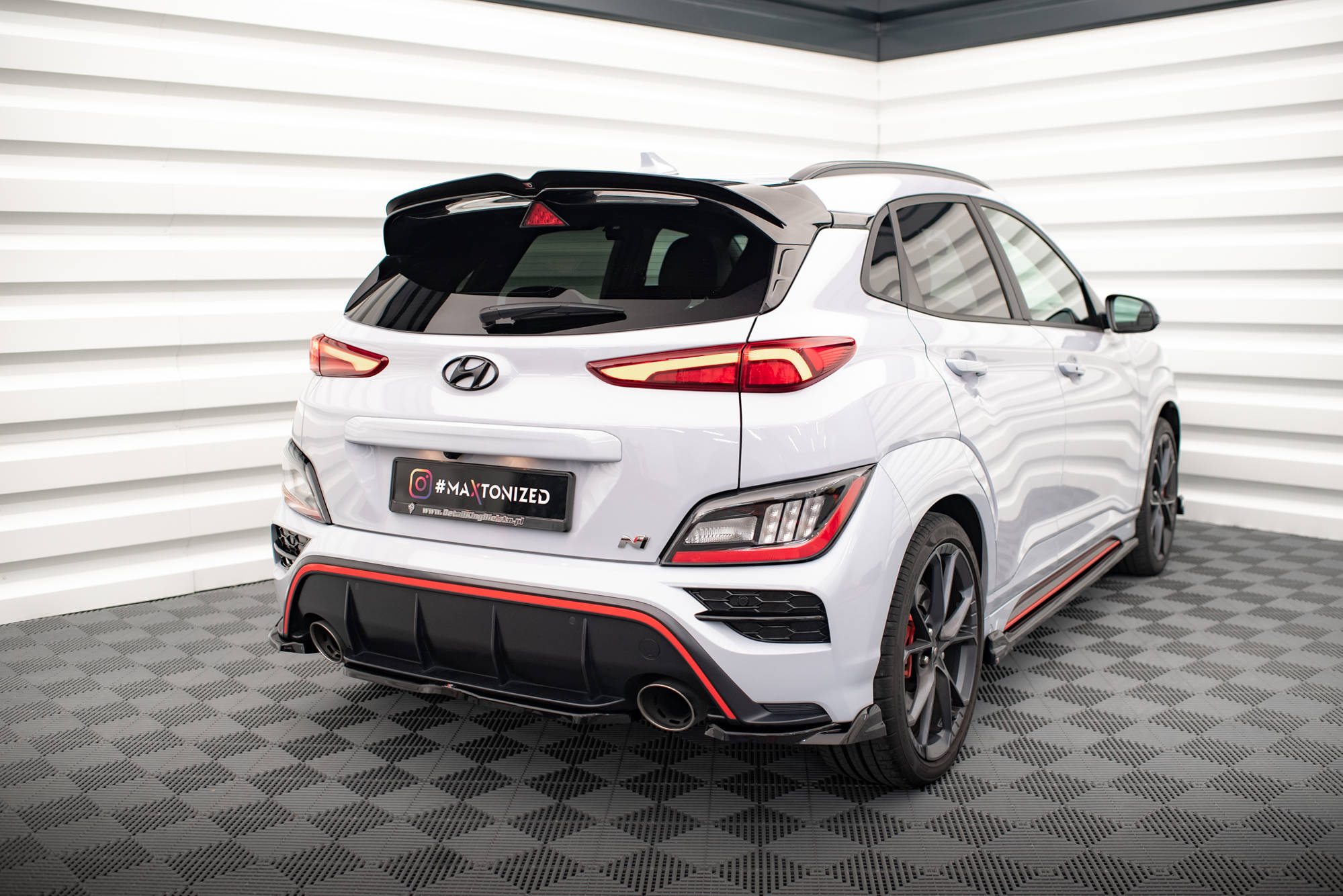 Rear Splitter for Hyundai Kona N Mk1