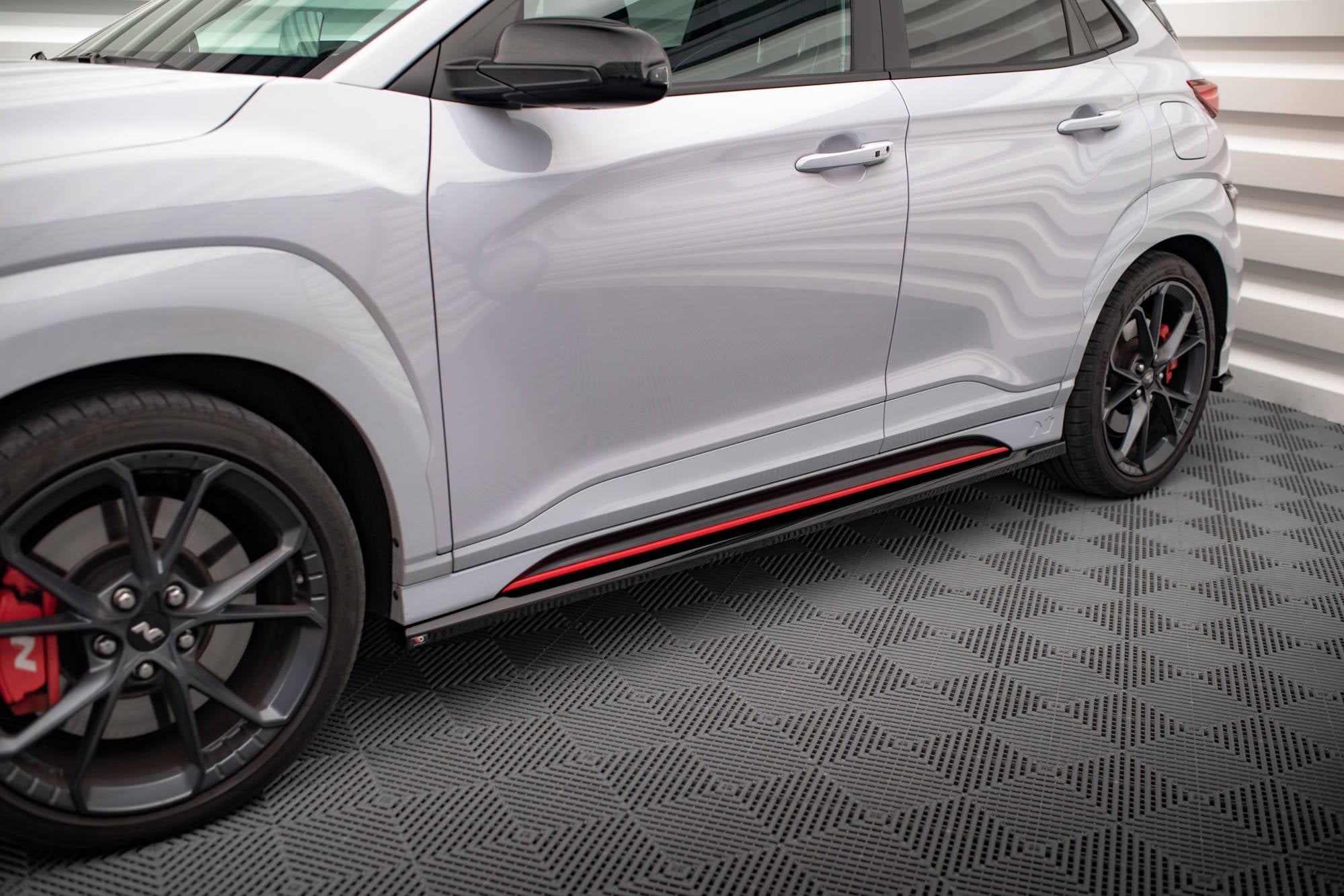 Side Skirts Diffusers V.1 Hyundai Kona N Mk1