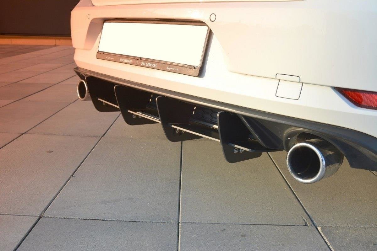 REAR DIFFUSER VW GOLF MK7 GTI FACELIFT