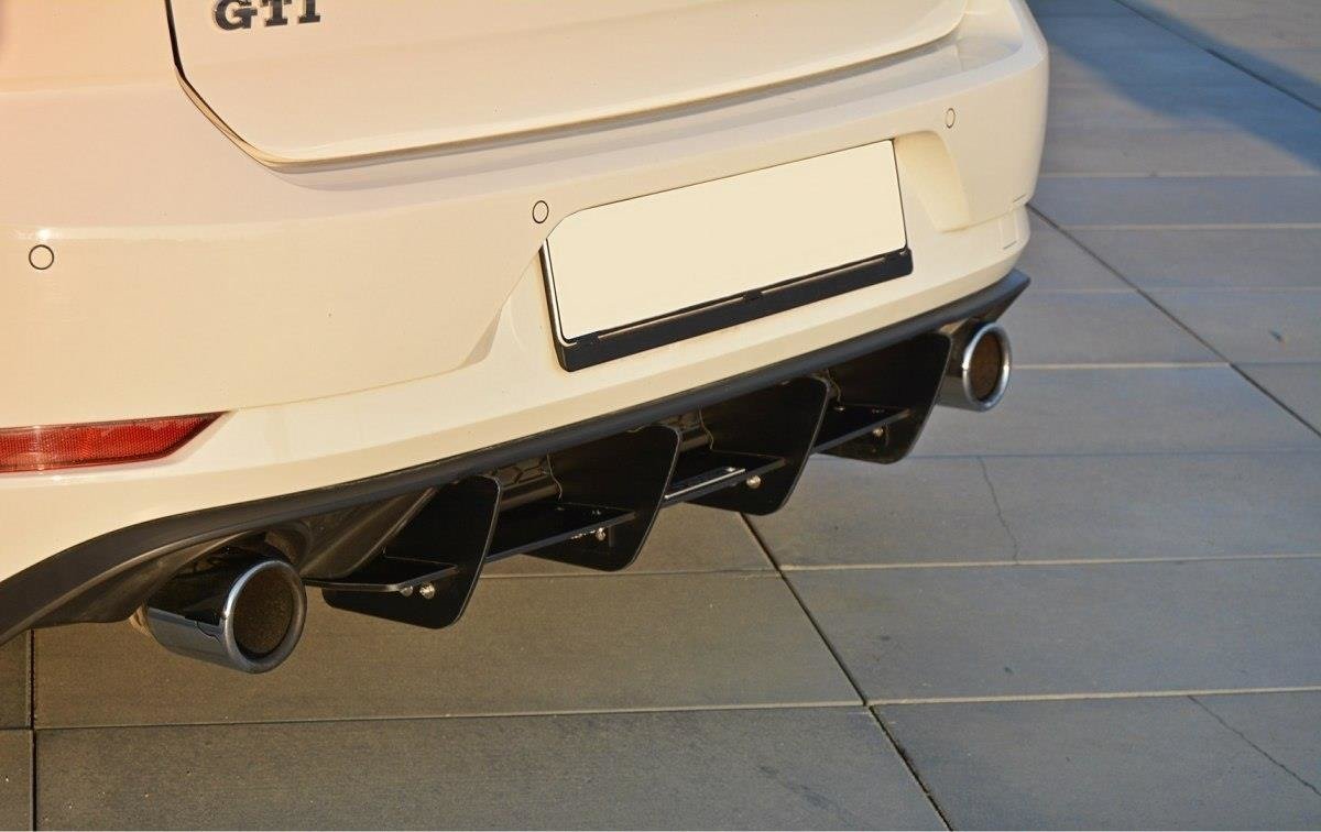 REAR DIFFUSER VW GOLF MK7 GTI FACELIFT