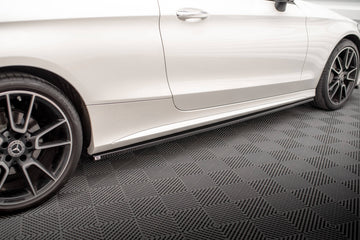 Side Skirts Diffusers Mercedes-Benz C Coupe AMG-Line C205 Facelift - 0