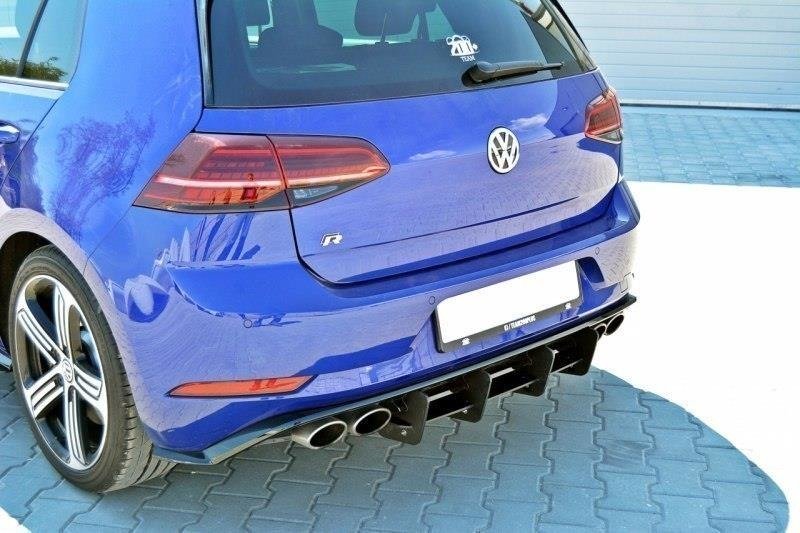 REAR DIFFUSER VW GOLF VII R (FACELIFT)