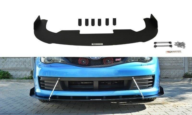 FRONT RACING SPLITTER Subaru Impreza WRX STI 2009-2011