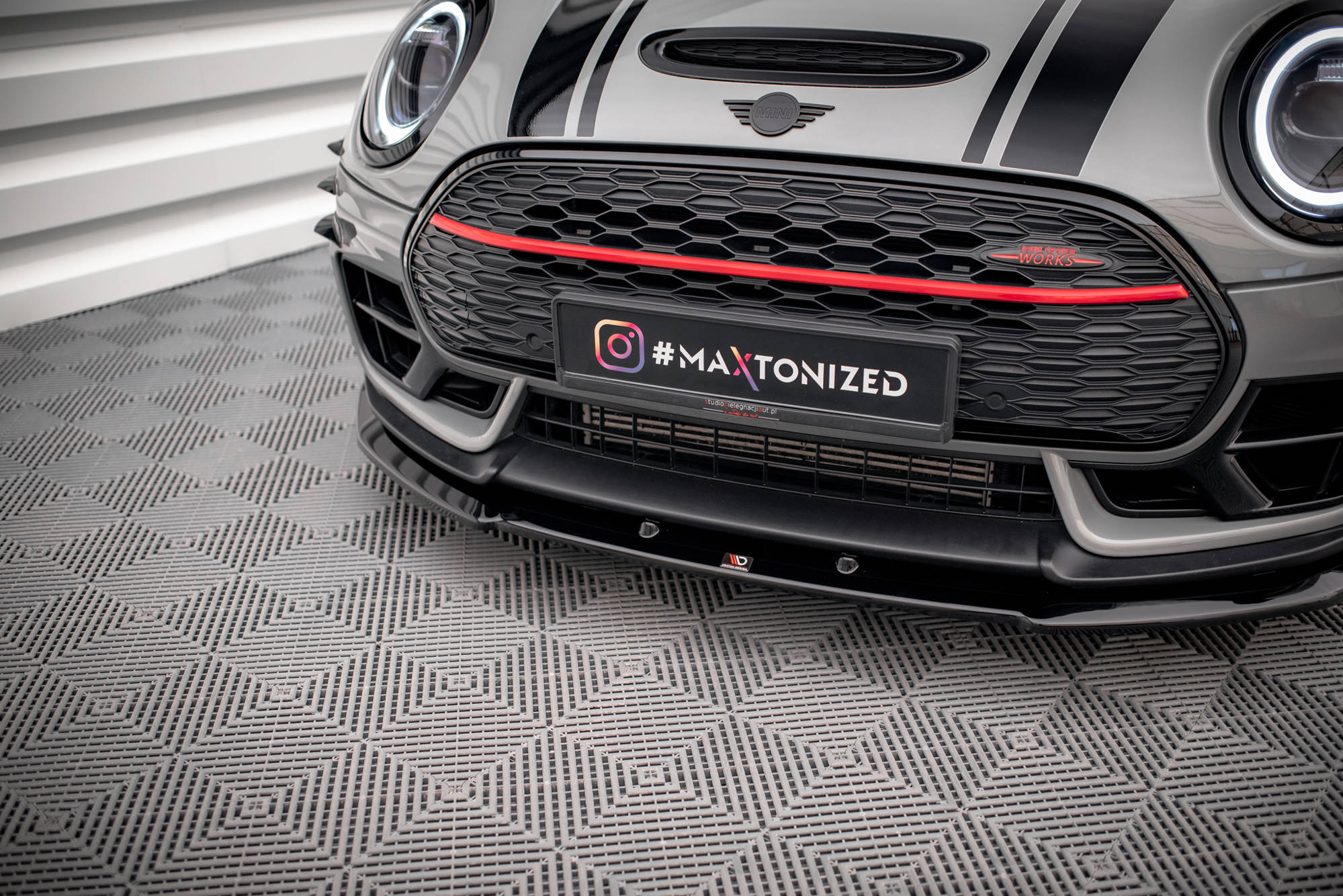 Front Splitter V.2 Mini Cooper Clubman John Cooper Works F54 Facelift