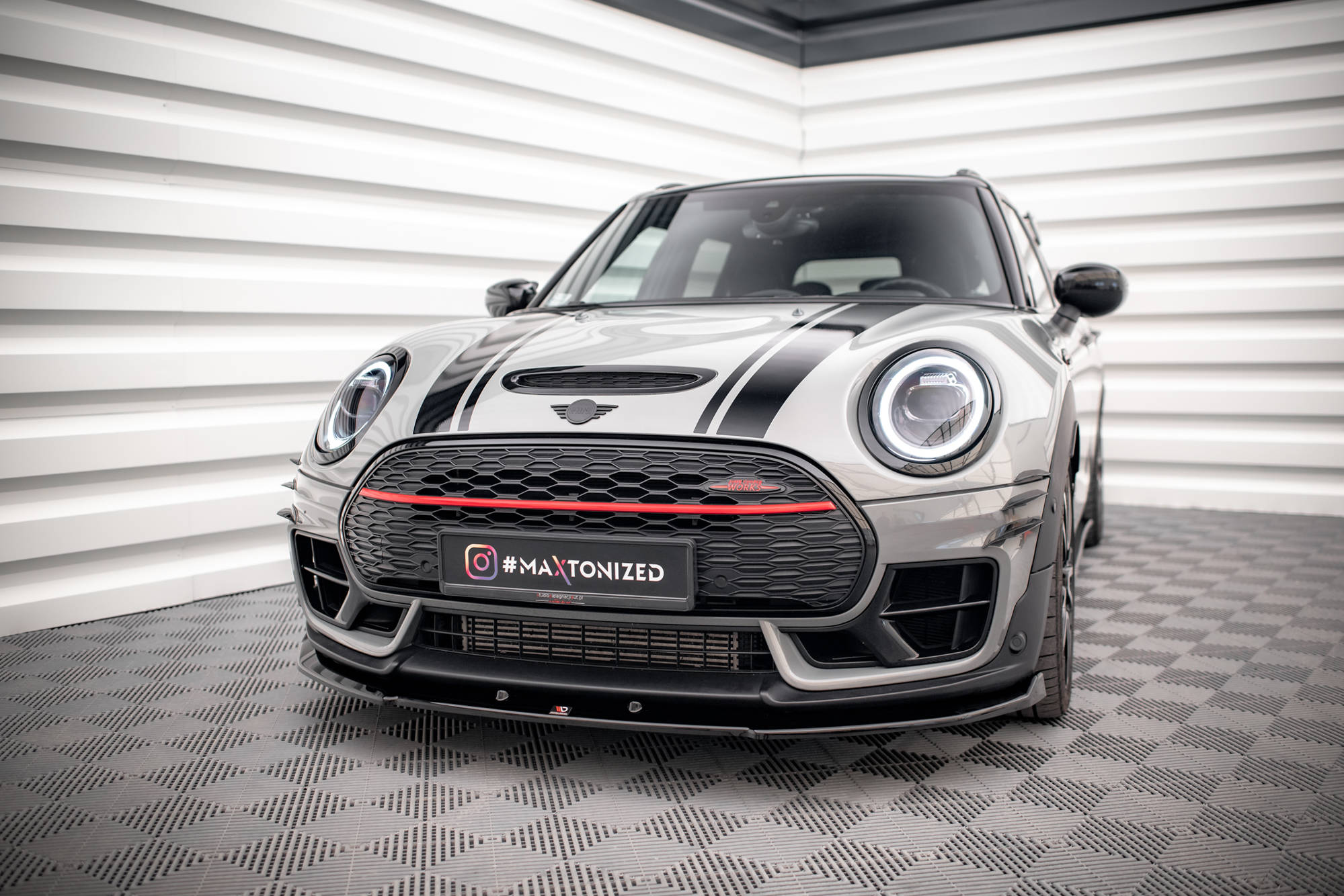 Front Splitter V.2 Mini Cooper Clubman John Cooper Works F54 Facelift