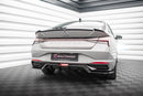 Rear Splitter (with vertical bars) Hyundai Elantra Mk7-2