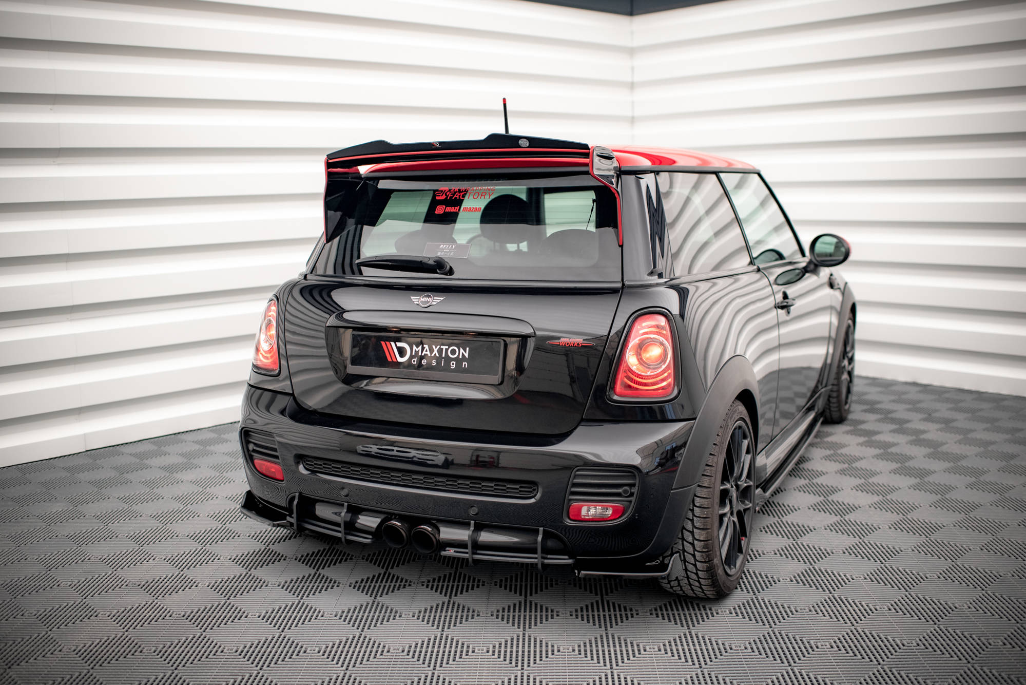 Rear Side Splitters V.2 Mini Cooper John Cooper Works R56