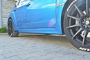 RACING SIDE SKIRTS DIFFUSERS Subaru Impreza WRX STI 2009-2011-3