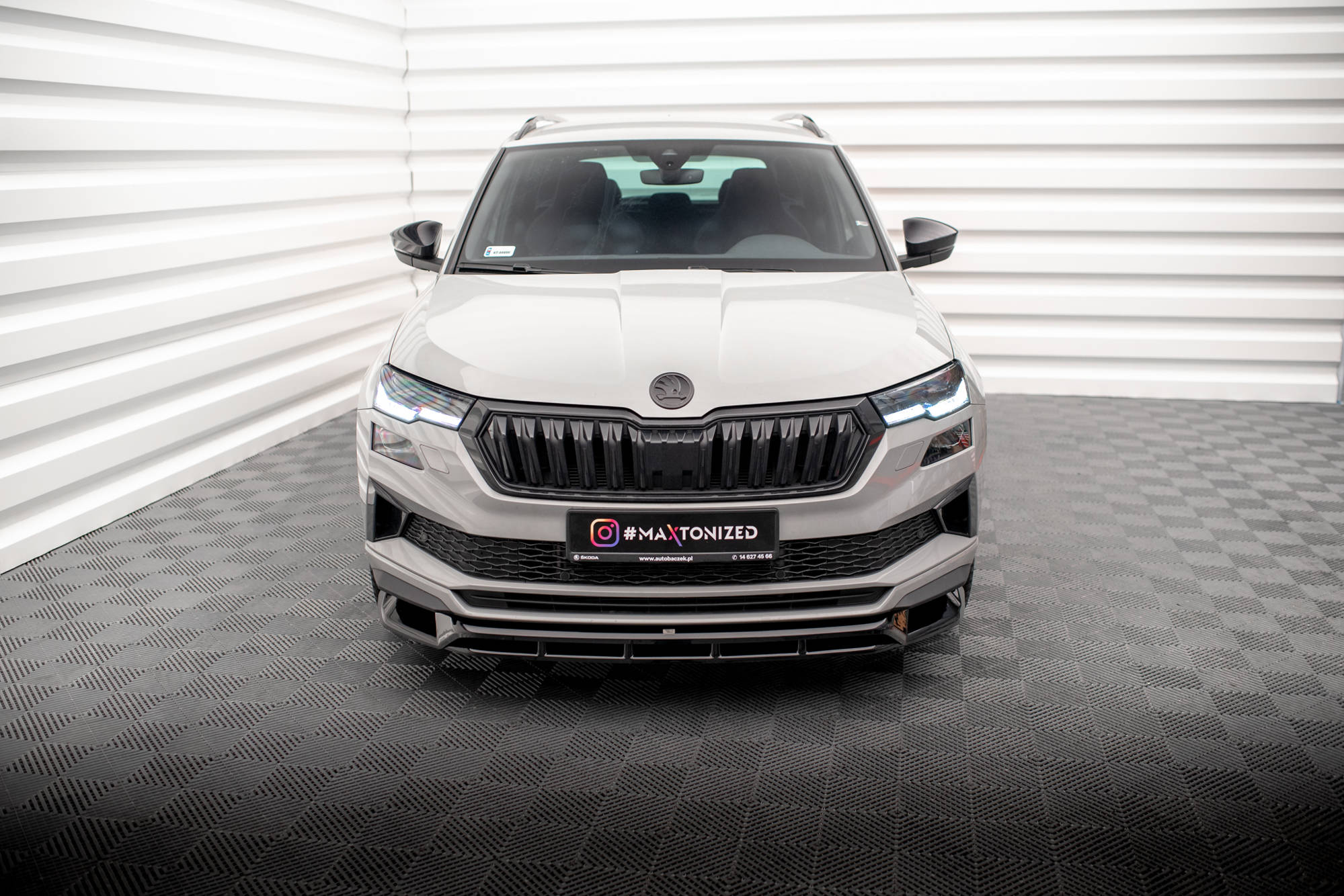 Front Splitter Skoda Karoq Sportline Mk1 Facelift