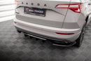 Rear Splitter (with vertical bars) Skoda Karoq Sportline Mk1 Facelift-4