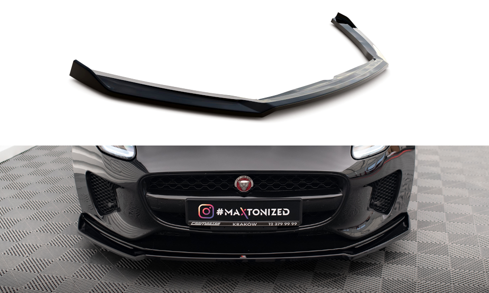 Front Splitter V.2 Jaguar F-Type Mk1 Facelift