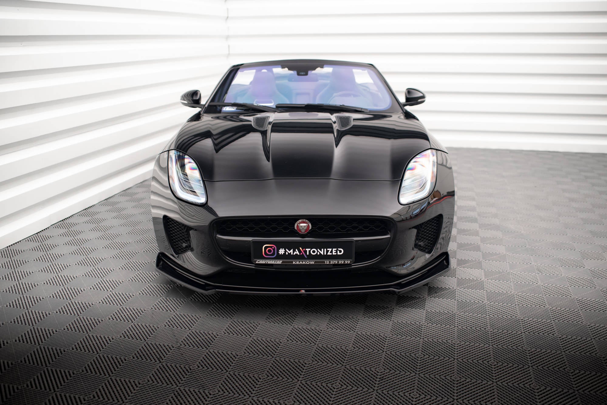 Front Splitter V.2 Jaguar F-Type Mk1 Facelift