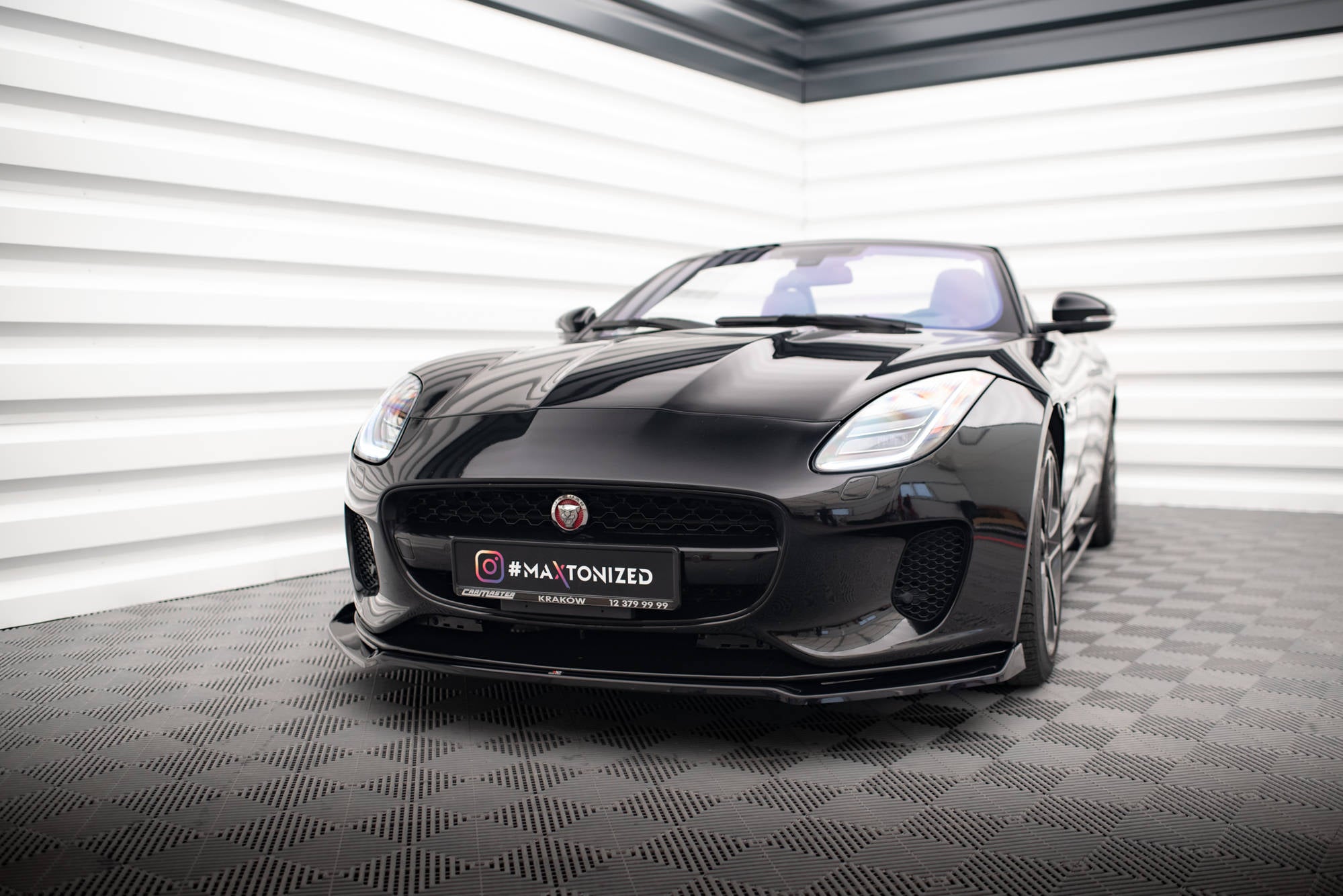 Front Splitter V.2 Jaguar F-Type Mk1 Facelift