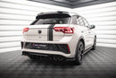 Rear Splitter (with vertical bars) Volkswagen T-Roc R / R-Line Mk1 Facelift-2