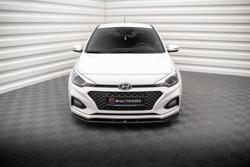 Front Splitter V.1 Hyundai I20 Mk2 Facelift - 0