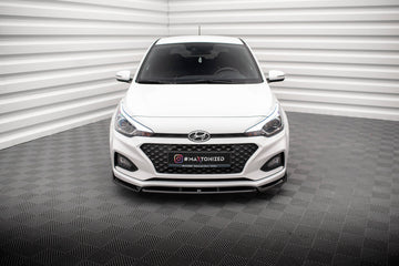 Front Splitter V.2 Hyundai I20 Mk2 Facelift - 0