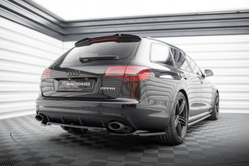 Rear Splitter (with vertical bars) Audi RS6 Avant C6 - 0