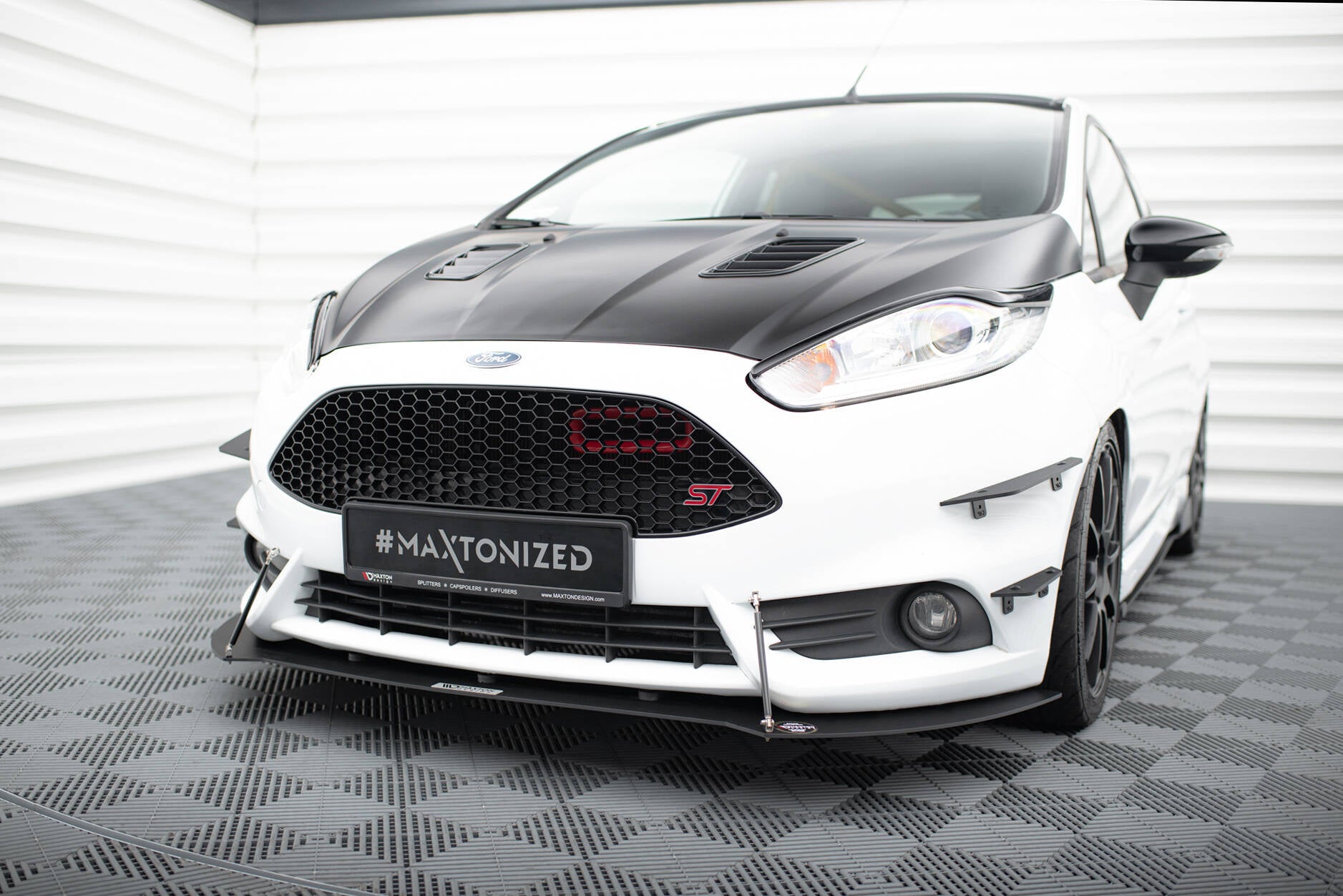 Front Splitter Racing V.1 Ford Fiesta ST Mk7 FL