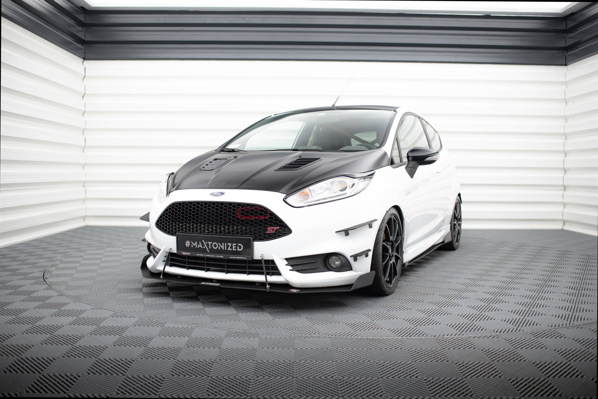 Front Splitter Racing V.2 Ford Fiesta ST Mk7 FL