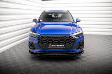 Front Splitter V.1 Audi SQ5 / Q5 S-Line SUV / Sportback Mk2 Facelift - 0