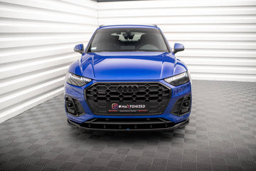 Front Splitter V.2 Audi SQ5 / Q5 S-Line SUV / Sportback Mk2 Facelift - 0