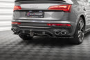 Rear Splitter (with vertical bars) Audi SQ5 / Q5 S-Line Sportback Mk2 Facelift-5