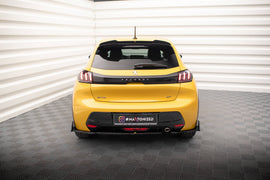 Rear Side Splitters V.1 + Flaps Peugeot 208 GT Mk2 - 0
