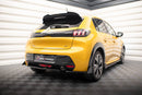 Rear Side Splitters V.1 + Flaps Peugeot 208 GT Mk2-3