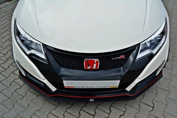 FRONT RACING SPLITTER v.1 HONDA CIVIC IX TYPE R - 0