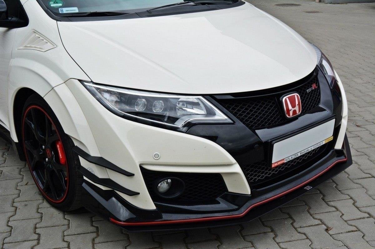 FRONT RACING SPLITTER v.1 HONDA CIVIC IX TYPE R