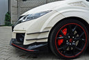 FRONT RACING SPLITTER v.1 HONDA CIVIC IX TYPE R-4
