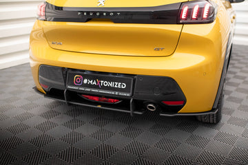 Street Pro Rear Side Splitters Peugeot 208 GT Mk2 - 0