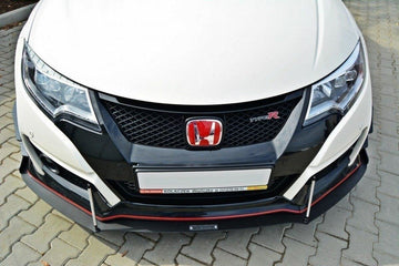 FRONT RACING SPLITTER v.2 HONDA CIVIC IX TYPE R - 0