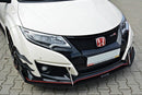 FRONT RACING SPLITTER v.2 HONDA CIVIC IX TYPE R-3