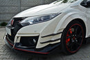 FRONT RACING SPLITTER v.2 HONDA CIVIC IX TYPE R-4