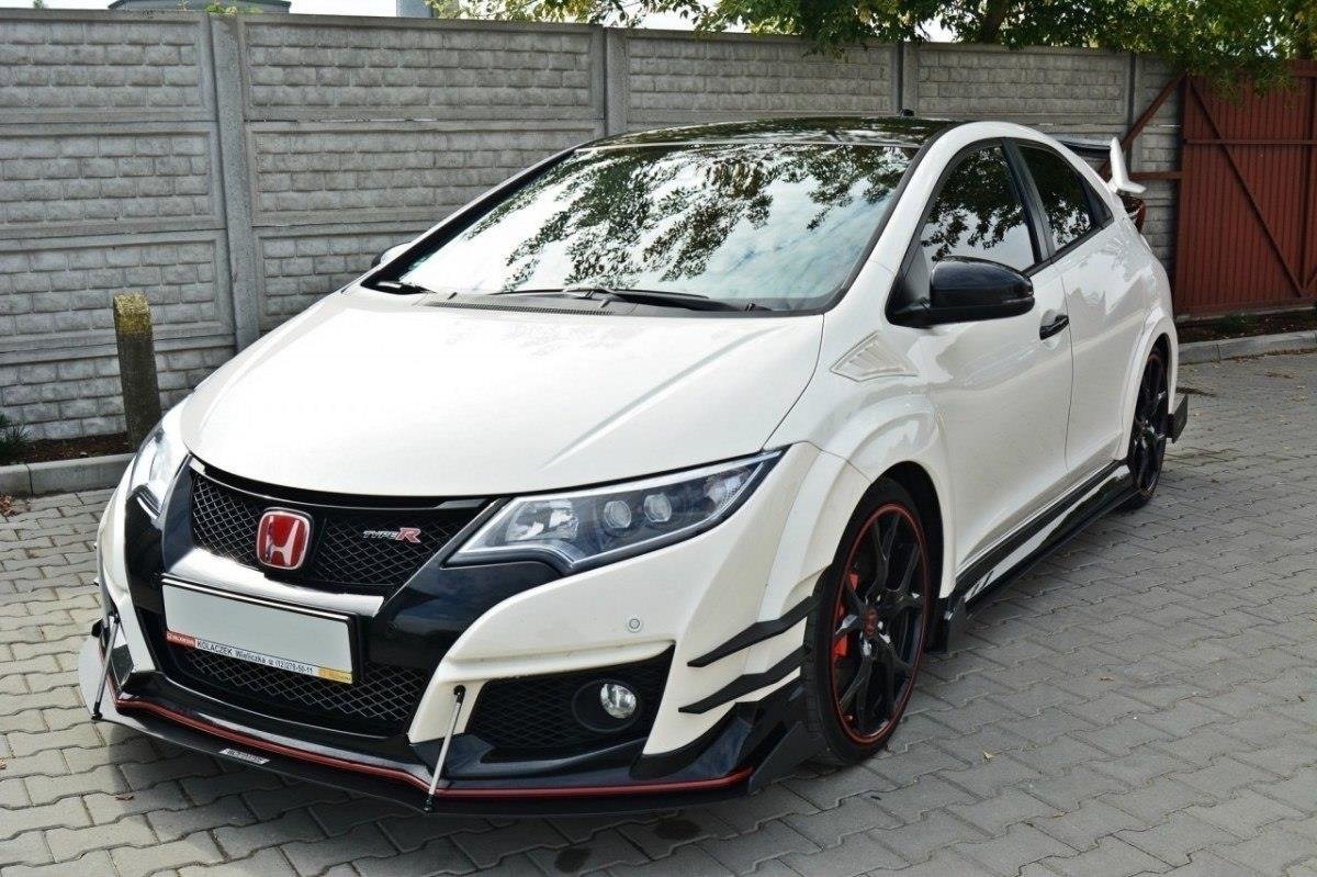 FRONT RACING SPLITTER v.2 HONDA CIVIC IX TYPE R