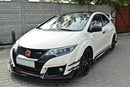 FRONT RACING SPLITTER v.2 HONDA CIVIC IX TYPE R-5
