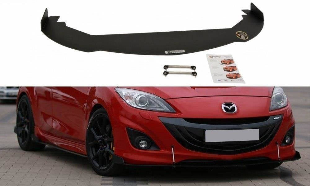 FRONT RACING SPLITTER MAZDA 3 MK2 MPS