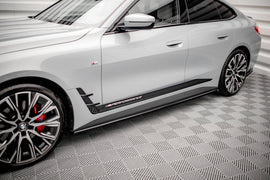 Side Skirts Diffusers V.2 BMW i4 M-Pack G26 - 0