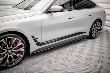 Side Skirts Diffusers V.2 BMW i4 M-Pack G26 - 0