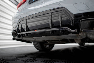 Rear Splitter (with vertical bars) V.1 BMW M340i G20 / G21 Facelift - 0