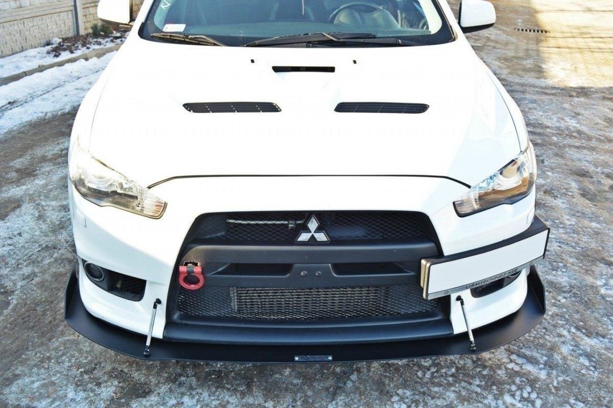 FRONT RACING SPLITTER V.1 Mitsubishi Lancer Evo X