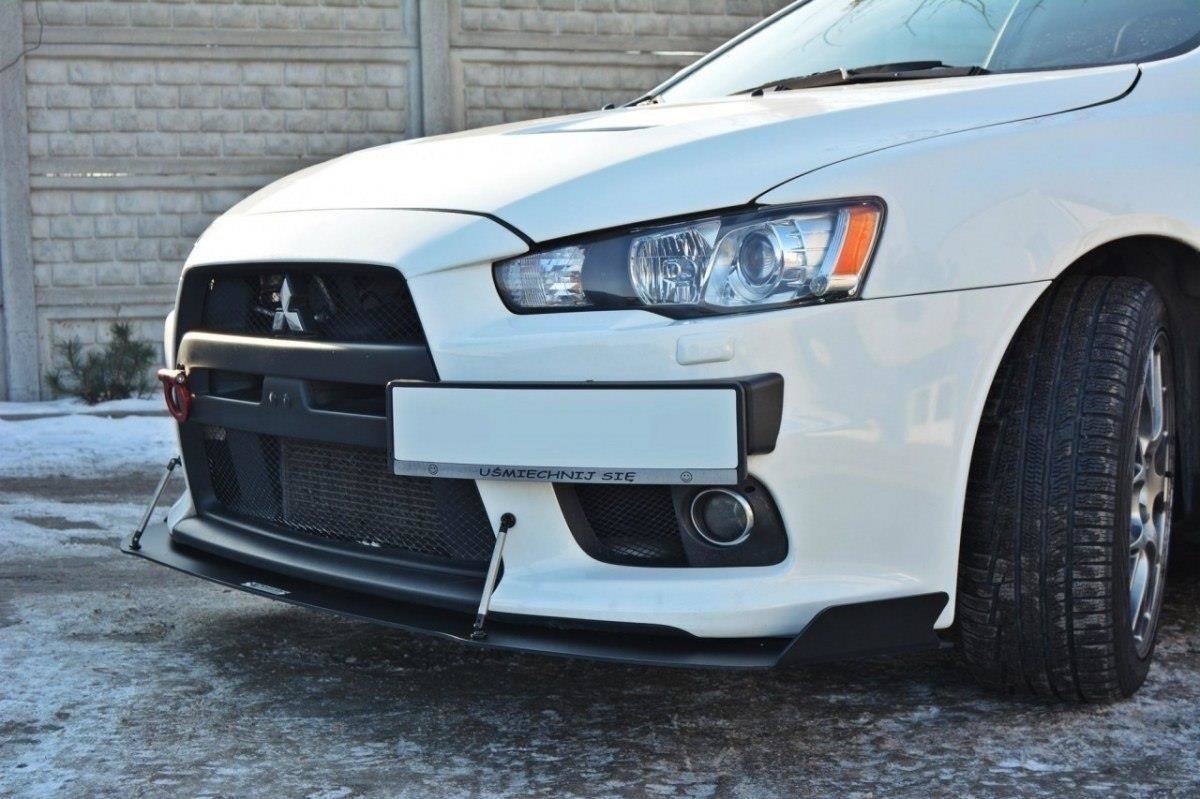 FRONT RACING SPLITTER V.1 Mitsubishi Lancer Evo X