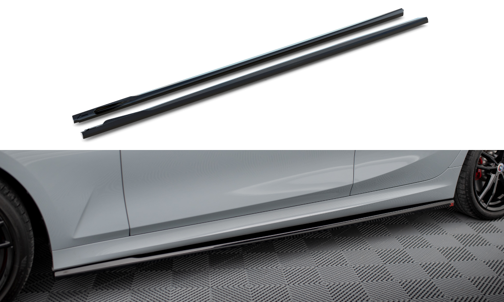 Side Skirts Diffusers BMW 3 M340i / M-Pack G20 / G21 Facelift