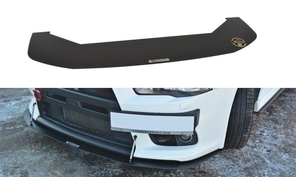 FRONT RACING SPLITTER V.2 Mitsubishi Lancer Evo X