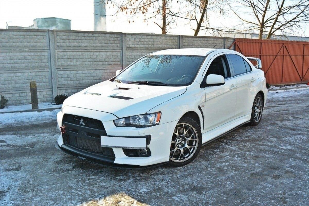 FRONT RACING SPLITTER V.3 Mitsubishi Lancer Evo X