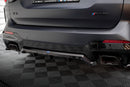 Rear Splitter (with vertical bars) BMW X3 M-Pack G01 Facelift-4