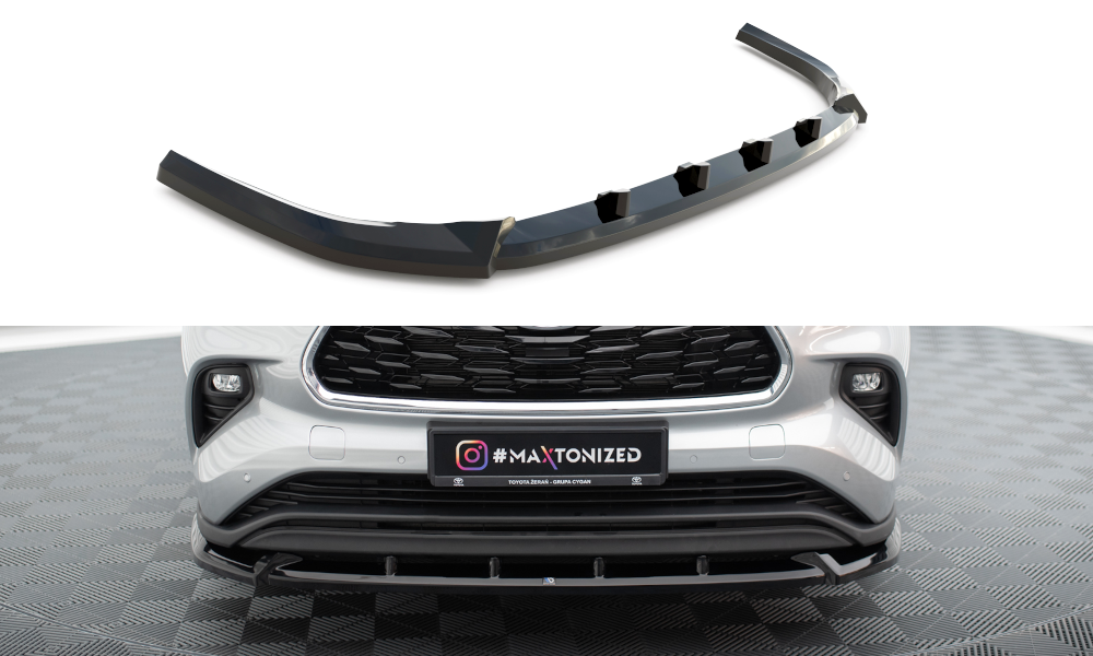 Front Splitter Toyota Highlander Mk4