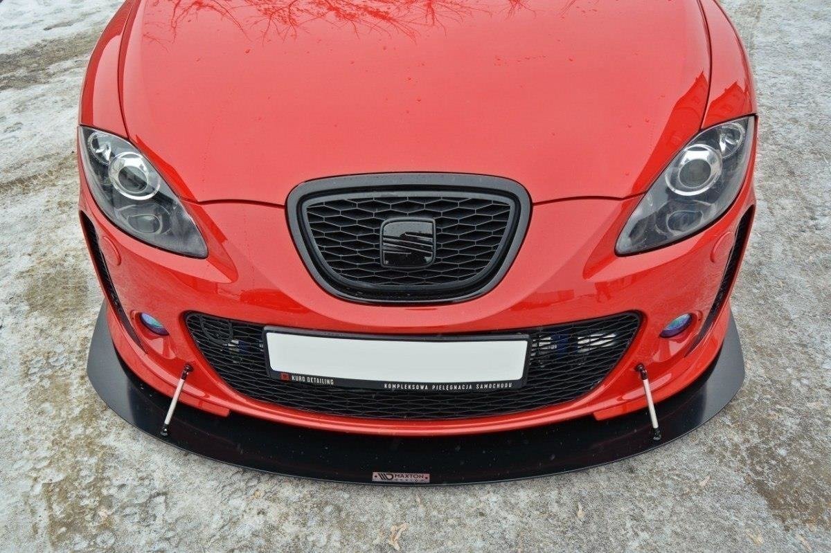 FRONT RACING SPLITTER V.1 SEAT LEON MK2 MS DESIGN